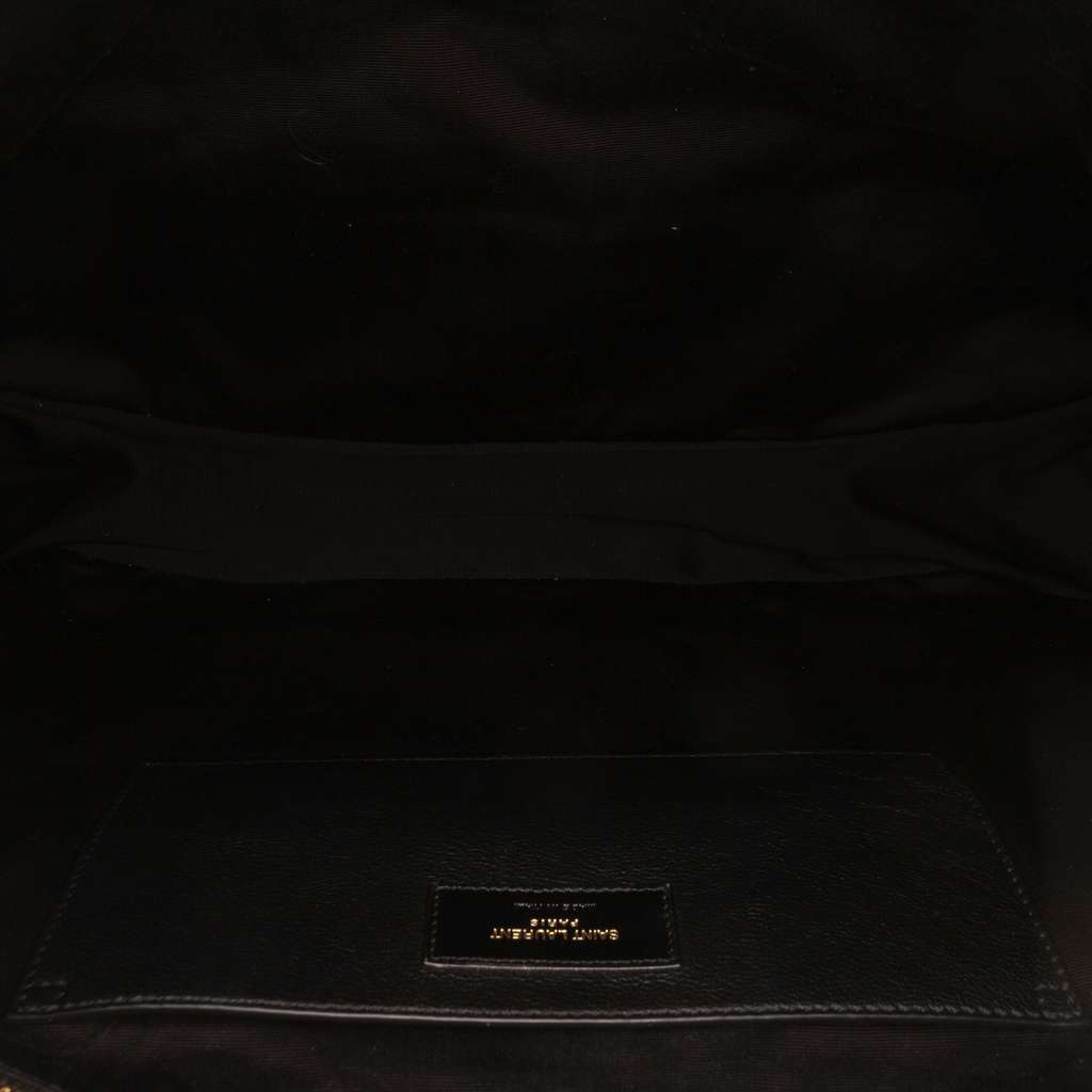 Saint Laurent Large Quilted Lambskin Jamie 4.3 Shoulder Bag Black Leather Good condition - Model View