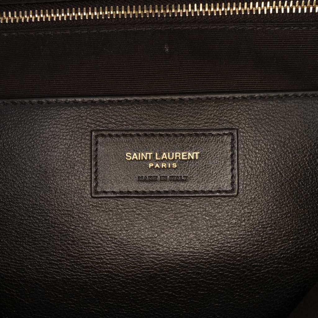 Saint Laurent Large Quilted Lambskin Jamie 4.3 Shoulder Bag Black Leather Good condition - Box View