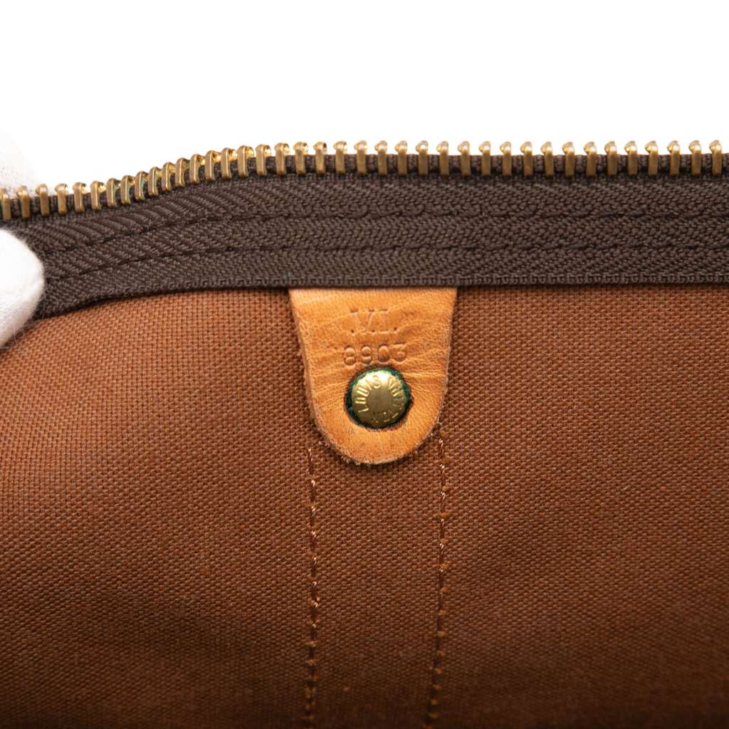 Louis Vuitton Monogram Keepall Bandouliere 50 Brown Good condition - Box View