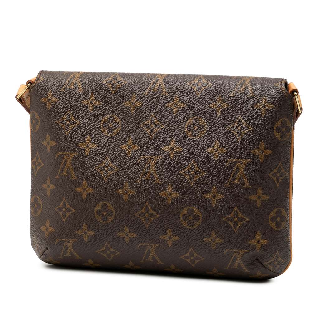 Louis Vuitton Monogram Musette Tango Short Strap Brown Good condition - Back View