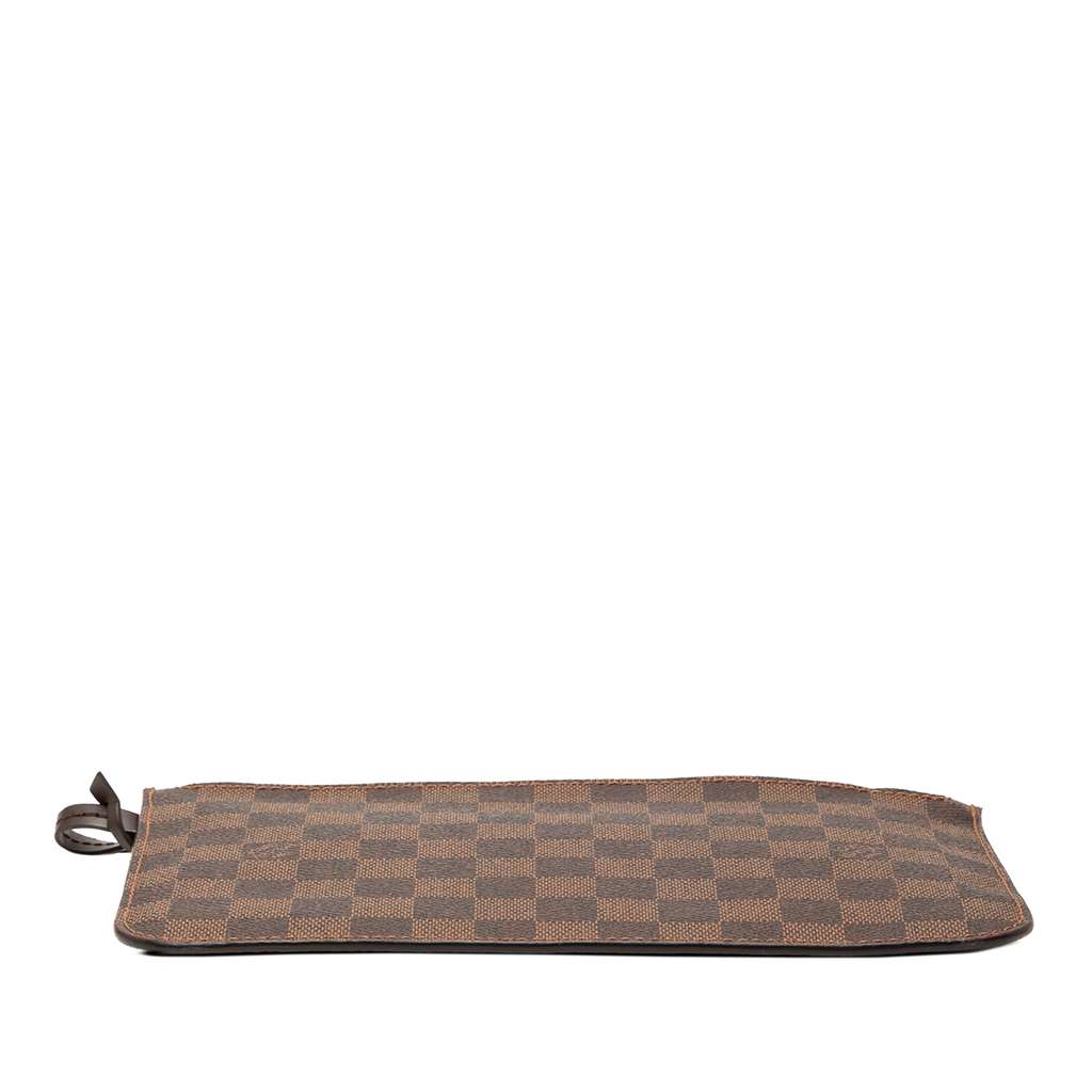 Louis Vuitton Damier Ebene Neverfull MM Pouch Brown Good condition - Inside View