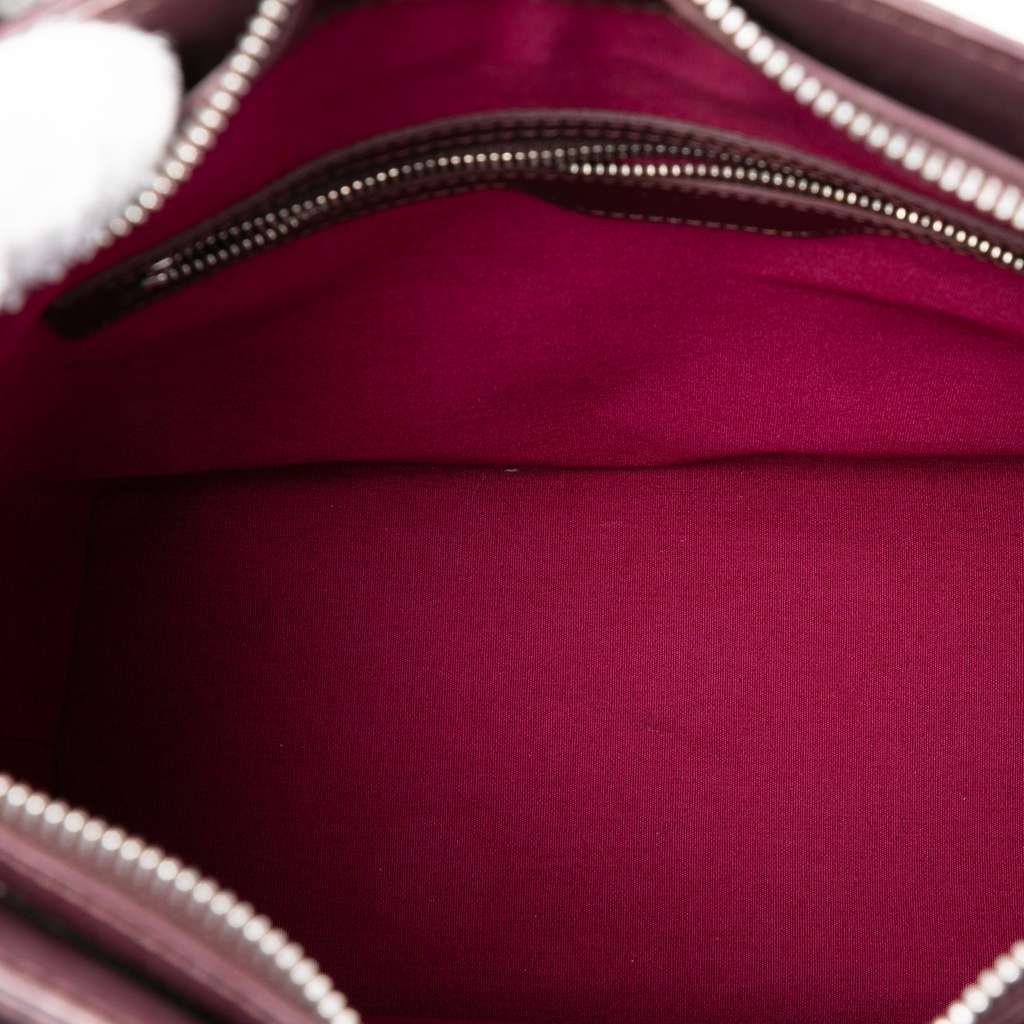 Louis Vuitton Monogram Mat Stockton Red Leather Good condition - Model View