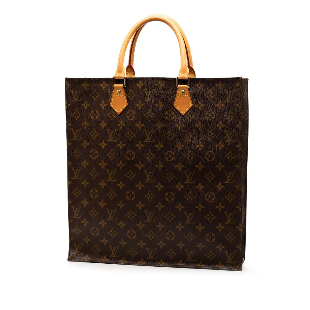 Louis Vuitton Monogram Sac Plat Brown Good condition - Back View