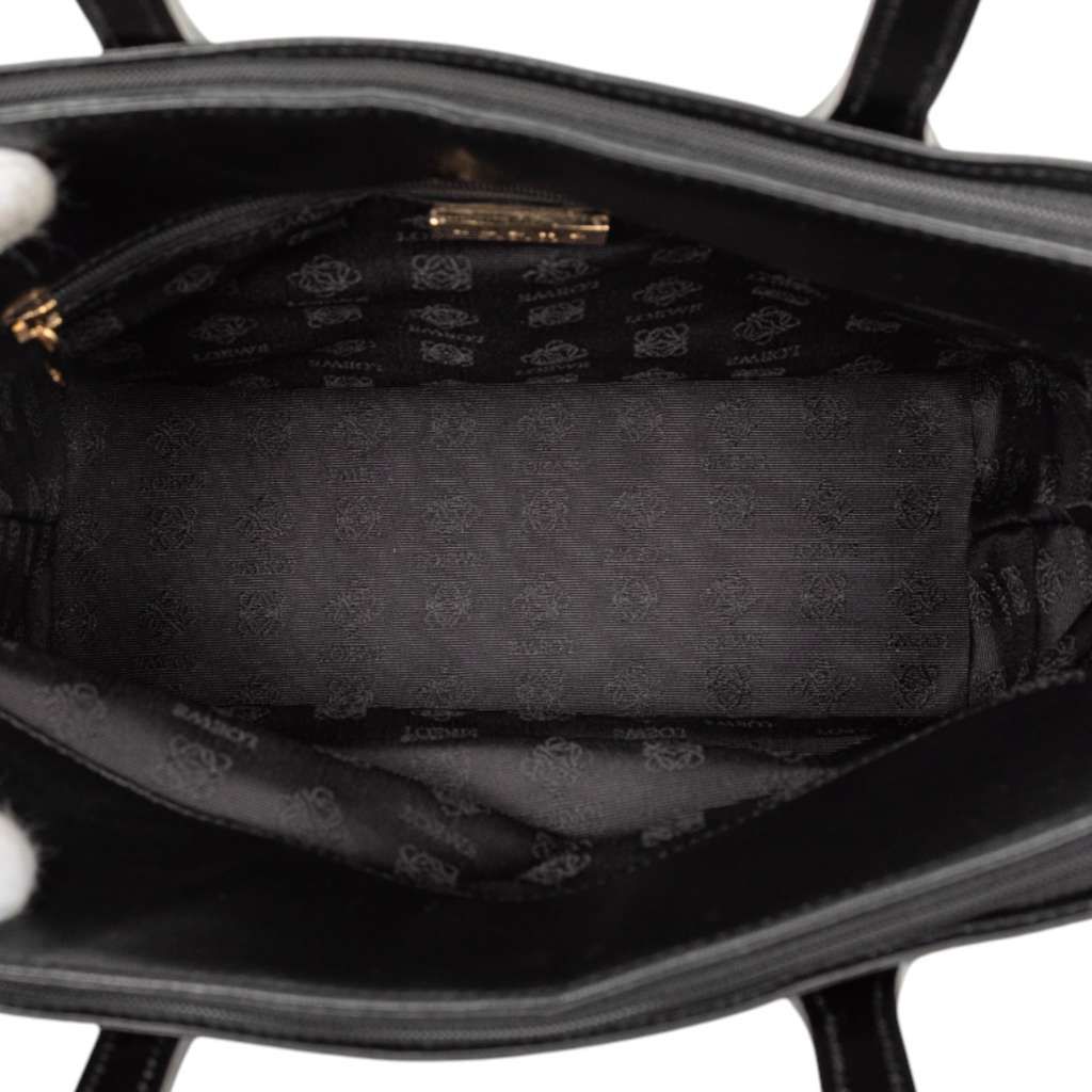 Loewe Nappa Handbag Black Leather Good condition - Model View