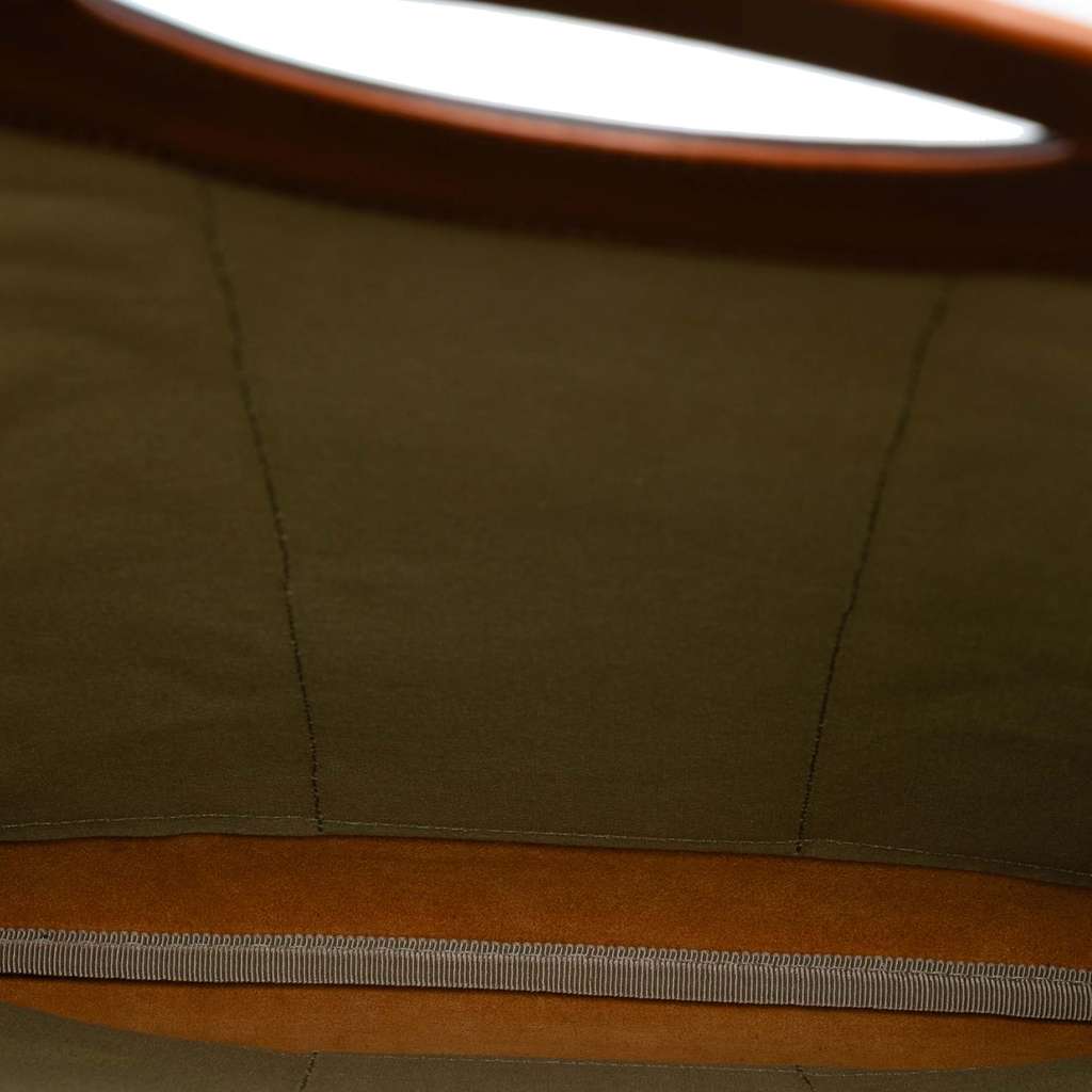 Gucci Canvas Web Satchel Brown Canvas Good condition - Model View