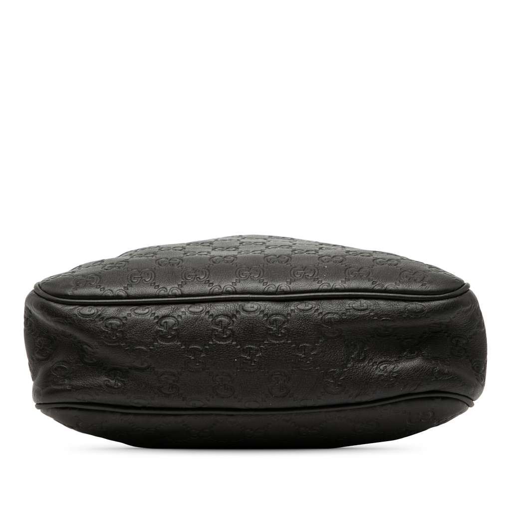 Gucci Guccissima Crossbody Black Leather Good condition - Inside View