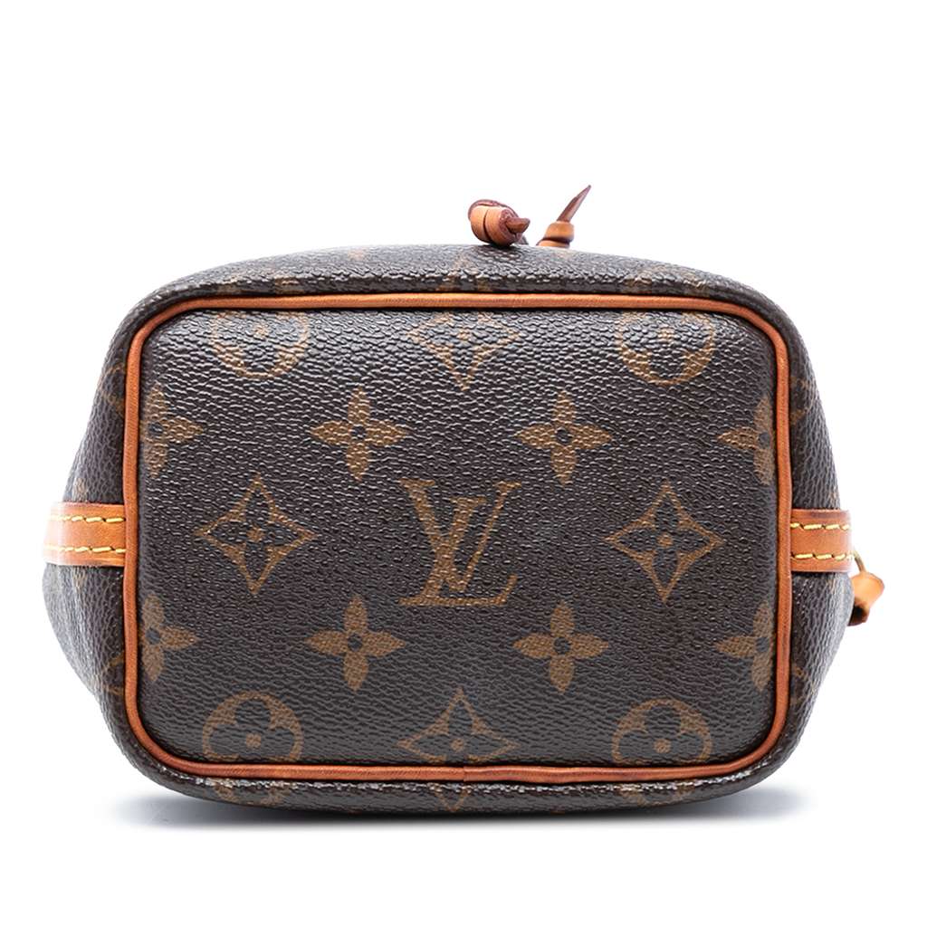Louis Vuitton Monogram Nano Noe Brown Good condition - Inside View