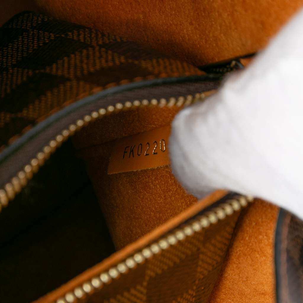 Louis Vuitton Damier Ebene Neonoe MM Brown Good condition - Box View