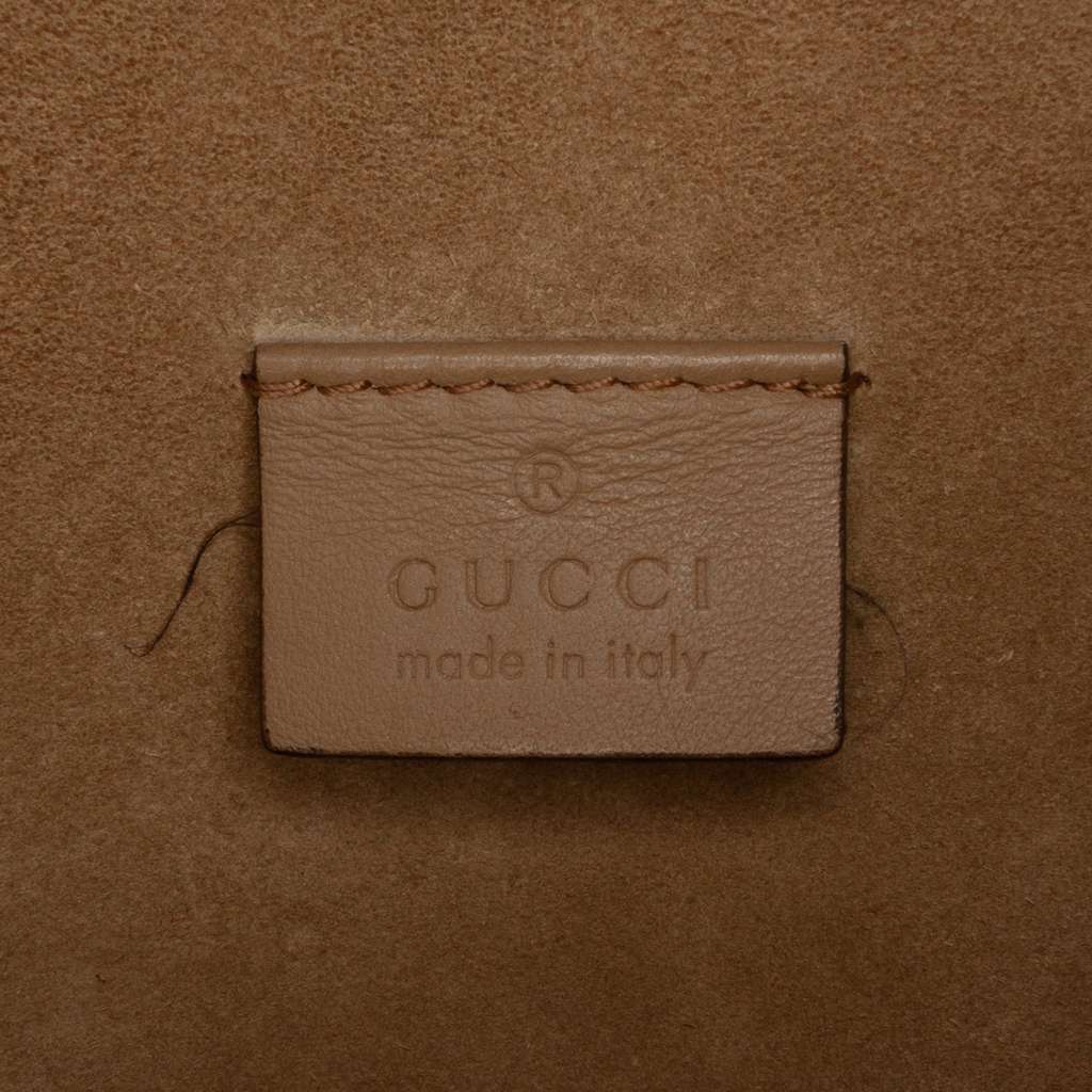 Gucci Small GG Supreme Dionysus Crossbody Brown Canvas Good condition - Box View