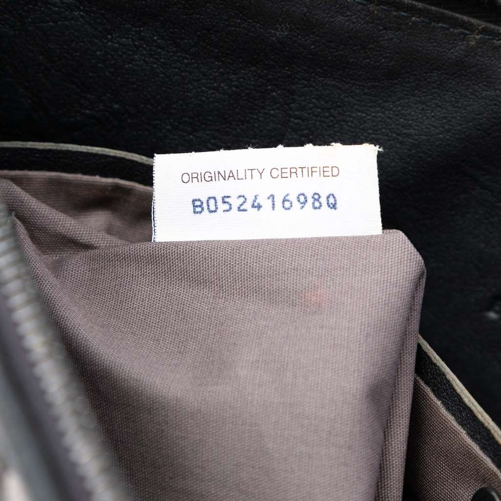 Bottega Veneta Tricolor Nappa Intrecciato Clutch Black Leather Good condition - Box View