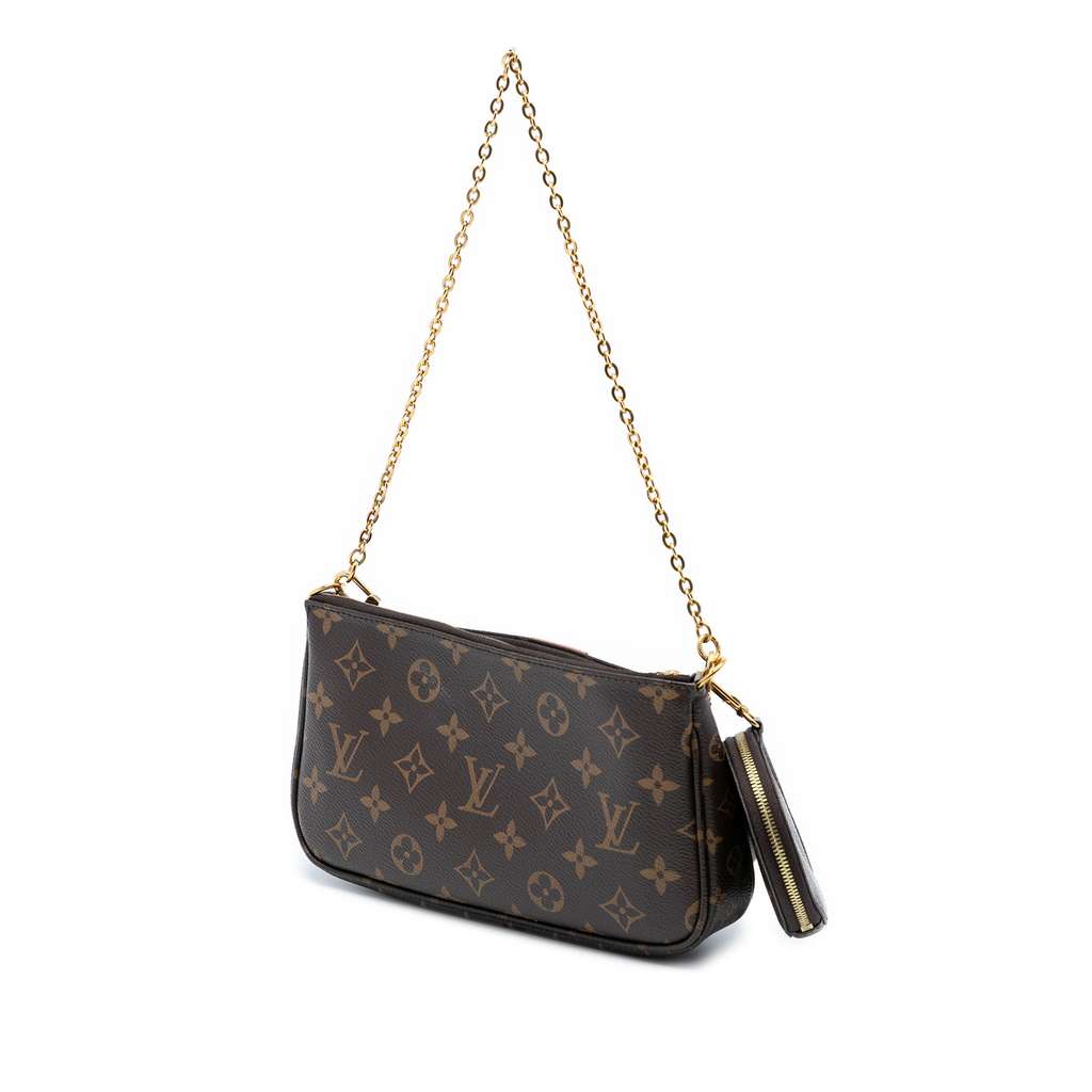 Louis Vuitton Monogram Multi Pochette Accessoires Brown Good condition - Back View