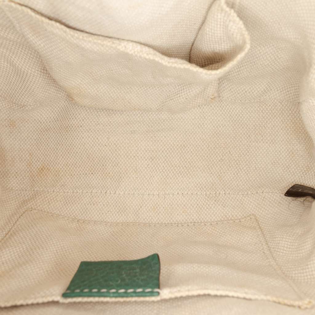 Gucci Leather Soho Disco Crossbody Green Leather Fair condition - Model View