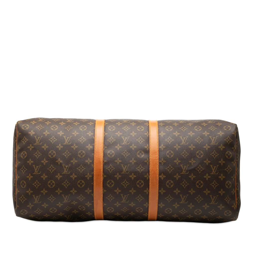 Louis Vuitton Monogram Keepall 60 Brown Good condition - Inside View