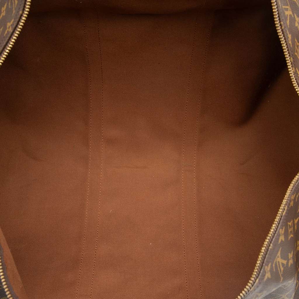 Louis Vuitton Monogram Keepall 60 Brown Good condition - Model View