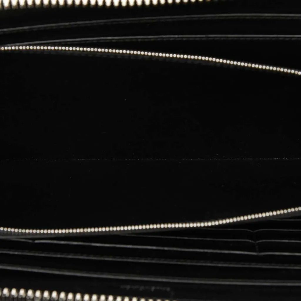 Balenciaga Leather Leash Clutch Black Leather Very good - Model View