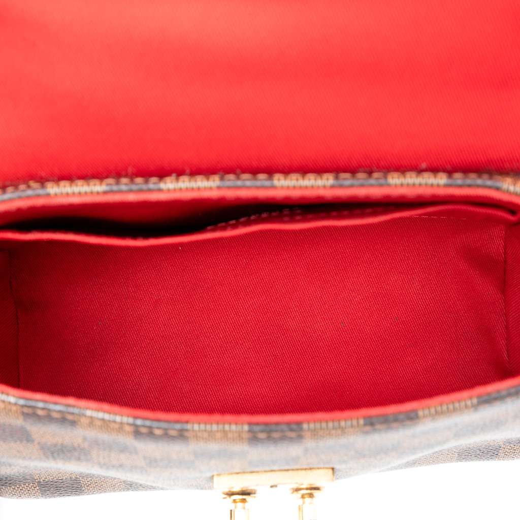 Louis Vuitton Damier Ebene Croisette Brown Good condition - Model View