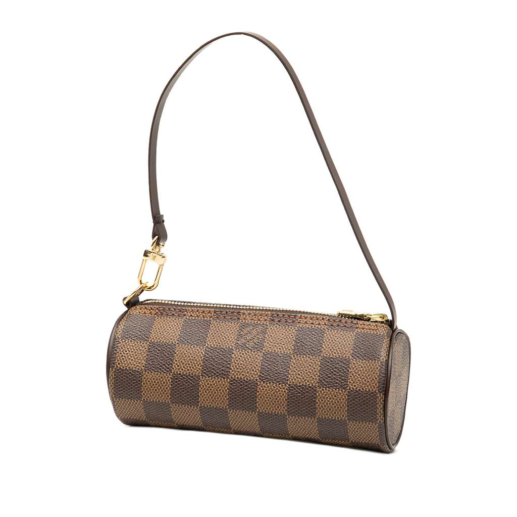 Louis Vuitton Damier Ebene Papillon Pochette Brown Good condition - Back View