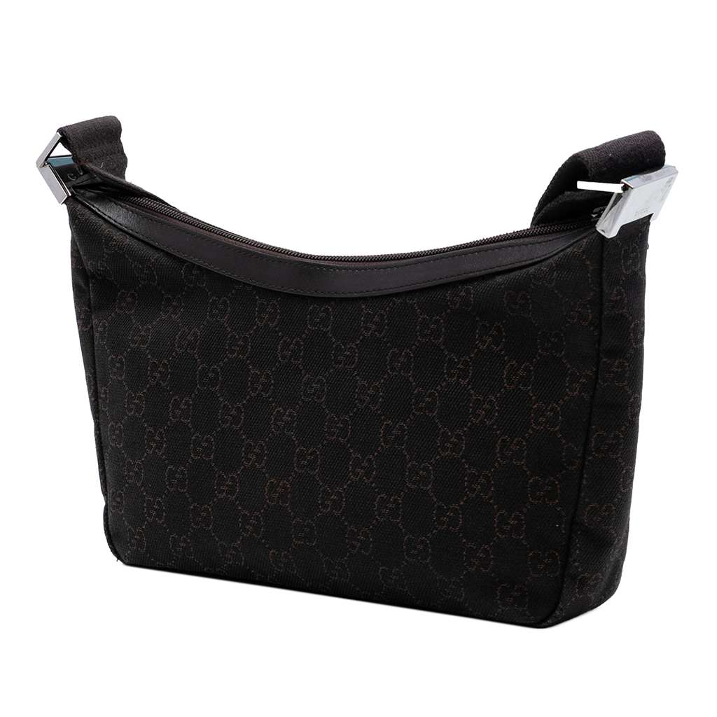 Gucci GG Denim Crossbody Brown Denim Good condition - Back View