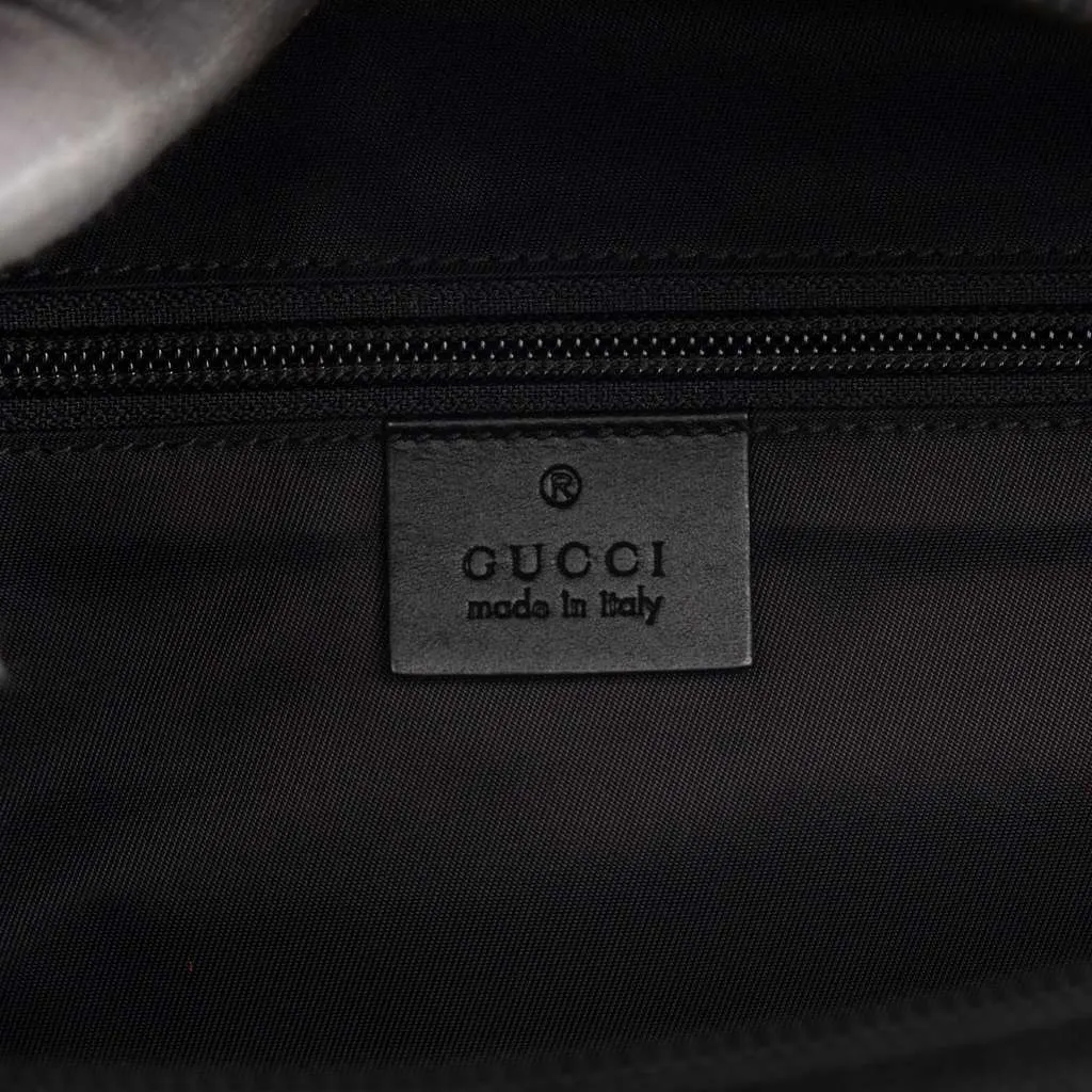 Gucci Canvas Techno Web Belt Bag Black Canvas Very good - Box View