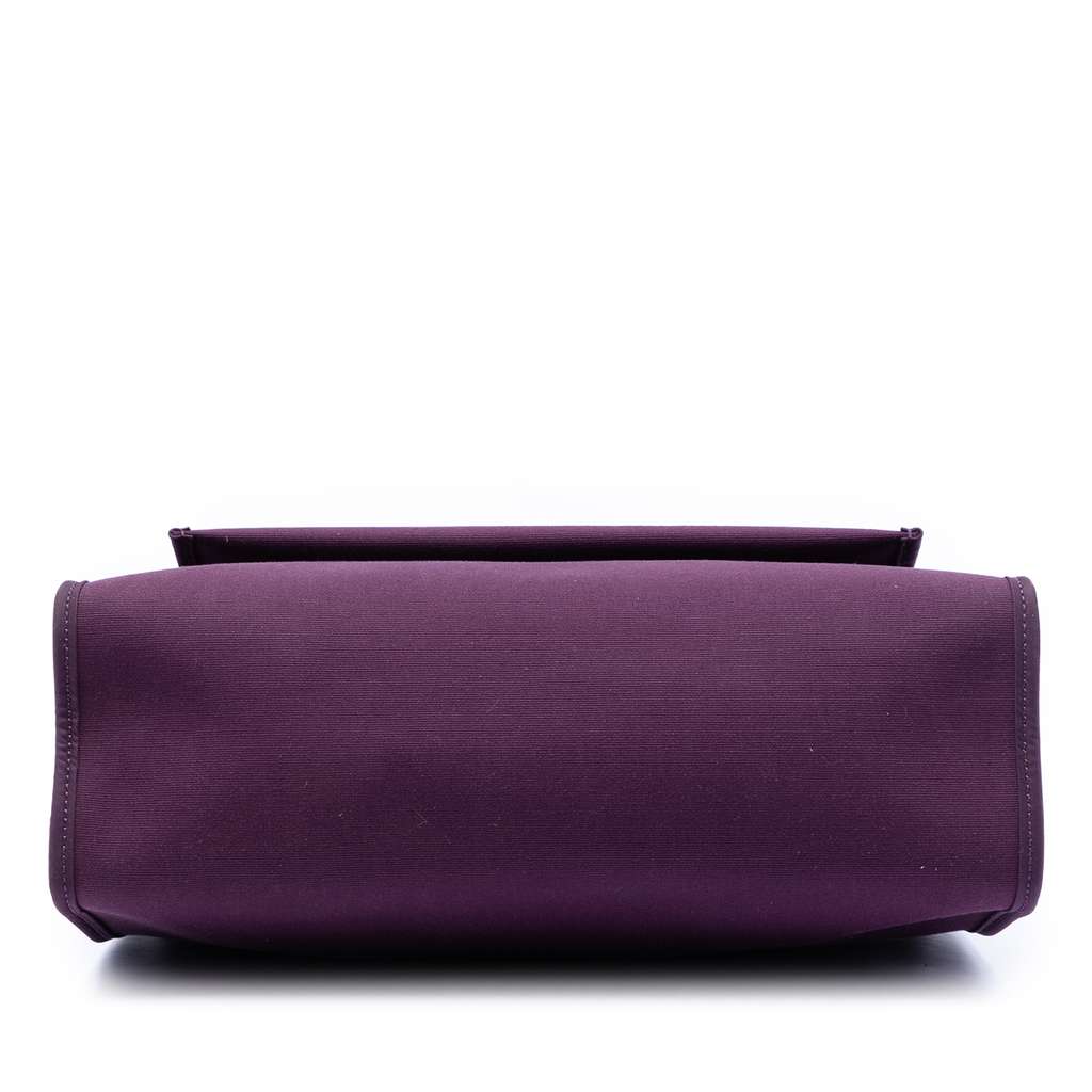 Hermès Toile Herbag Zip 31 Purple Canvas Good condition - Inside View