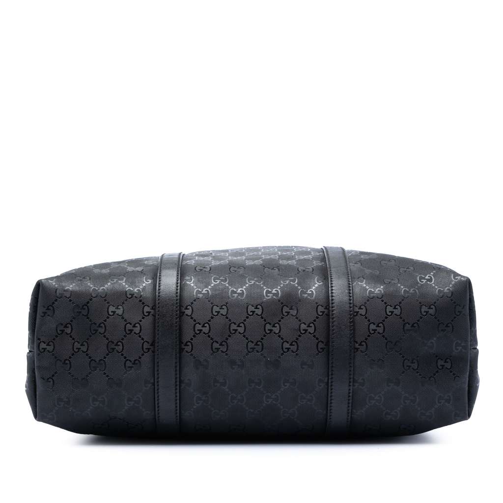 Gucci GG Imprime Joy Vertical Tote Black Canvas Good condition - Inside View