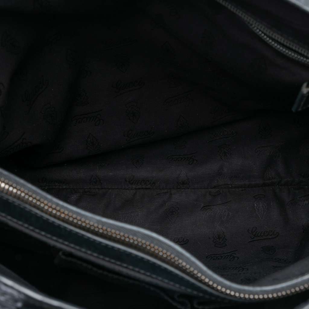 Gucci GG Imprime Joy Vertical Tote Black Canvas Good condition - Model View