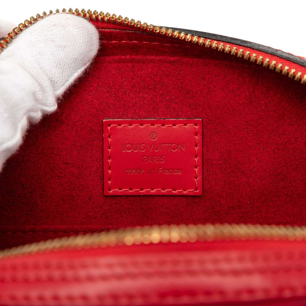 Louis Vuitton Epi Jasmine Red Leather Good condition - Box View