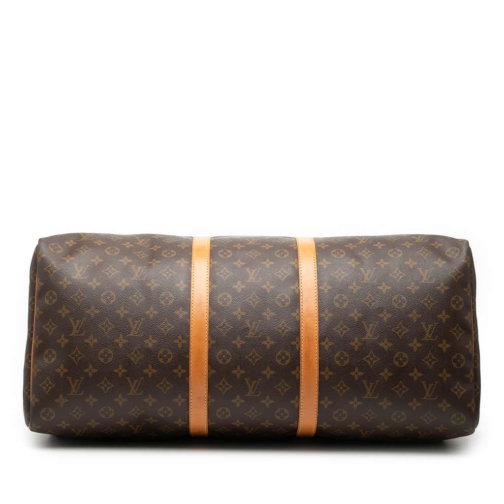 Louis Vuitton Monogram Keepall 60 Brown Good condition - Inside View