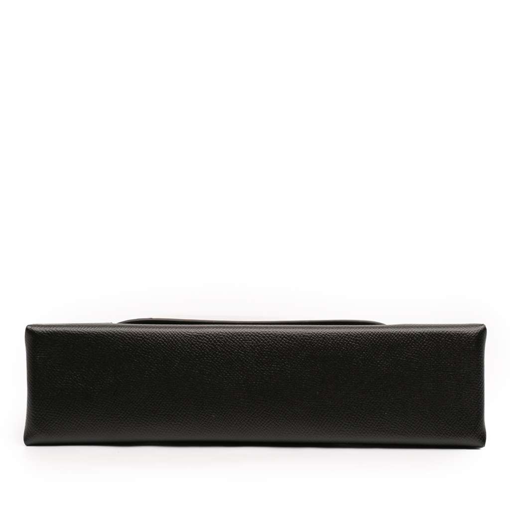 Maison Margiela Small Grained Leather Snatched Crossbody Black Leather Good condition - Inside View