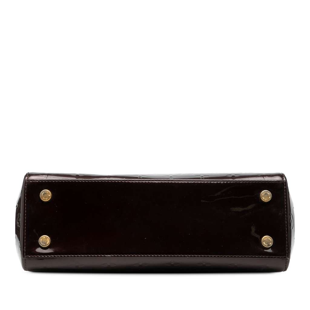 Louis Vuitton Monogram Vernis Brea MM Purple Leather Fair condition - Inside View