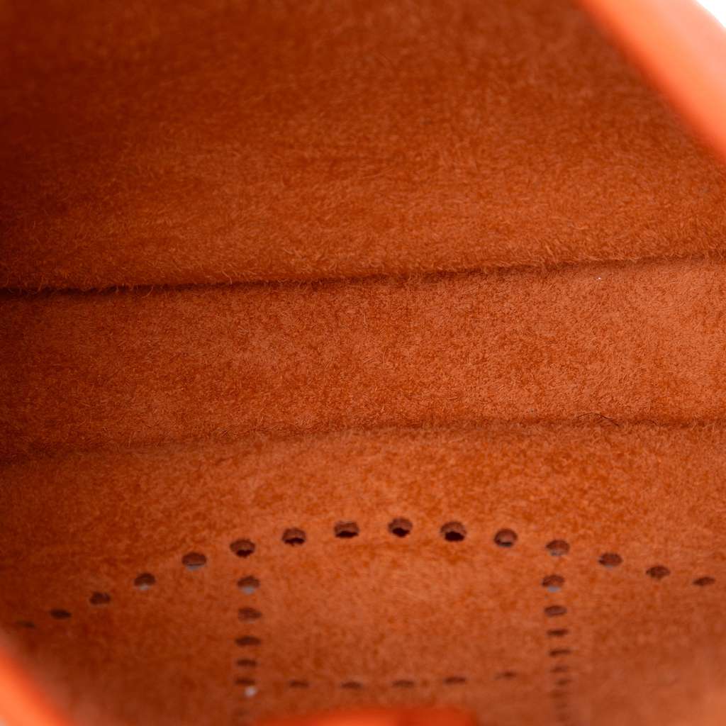 Hermès Clemence Evelyne TPM 16 Orange Leather Good condition - Model View