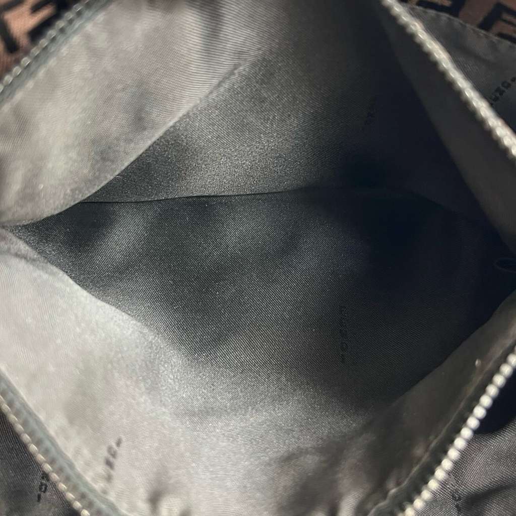 Fendi Zucchino Canvas Tote Brown Canvas Good condition - Box View