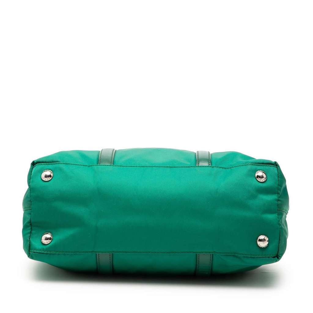 Prada Tessuto Convertible Tote Green Good condition - Inside View
