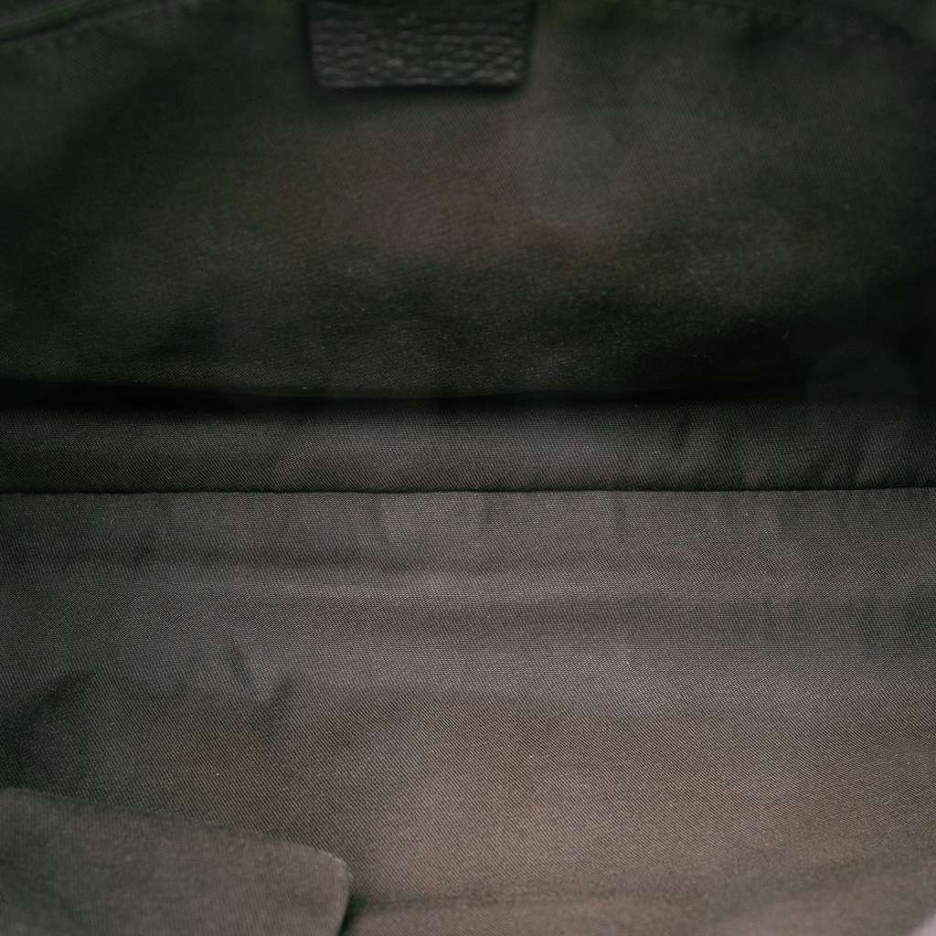 Gucci GG Denim Abbey D Ring Shoulder Bag Brown Denim Good condition - Model View