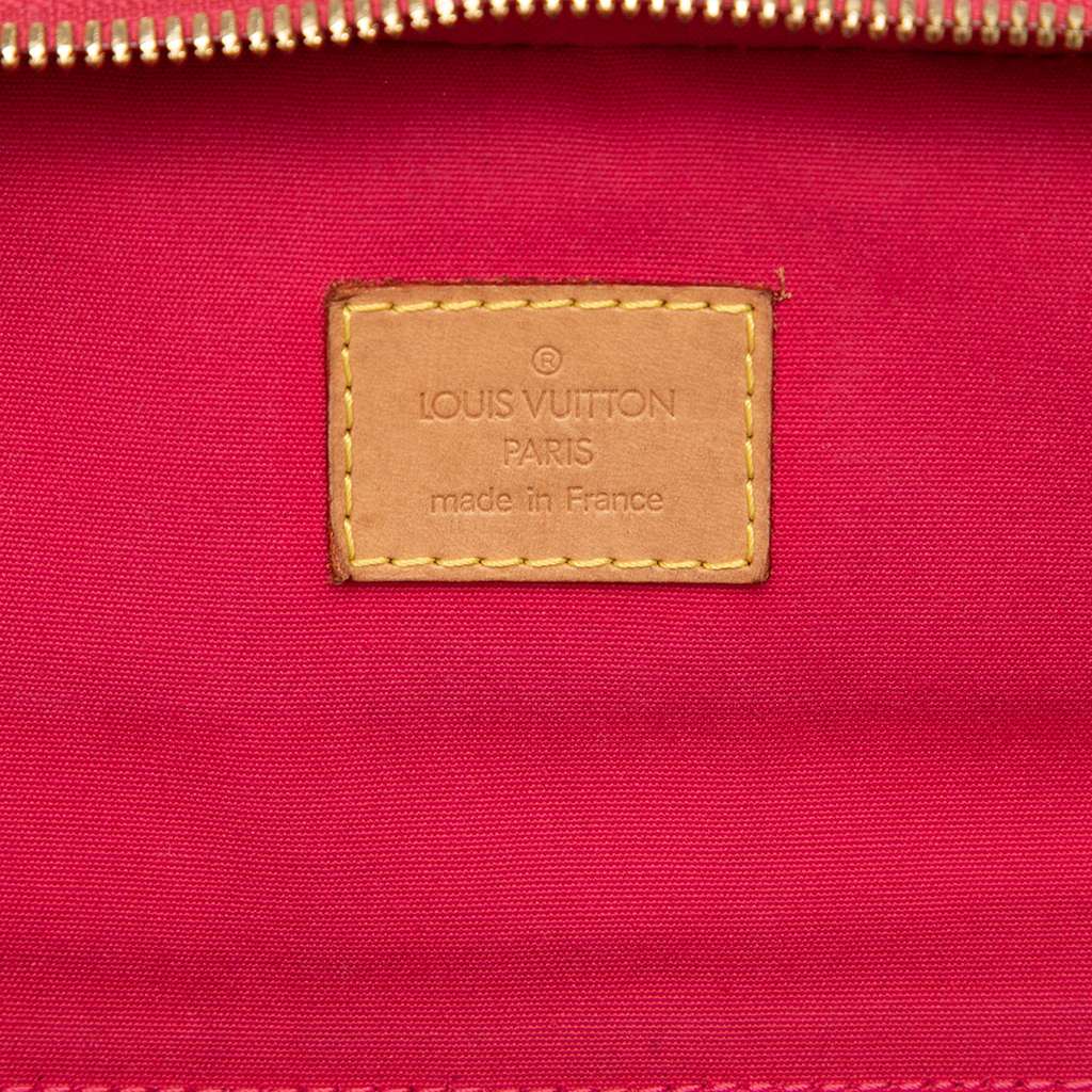 Louis Vuitton Monogram Vernis Sullivan Horizontal PM Pink Leather Good condition - Box View
