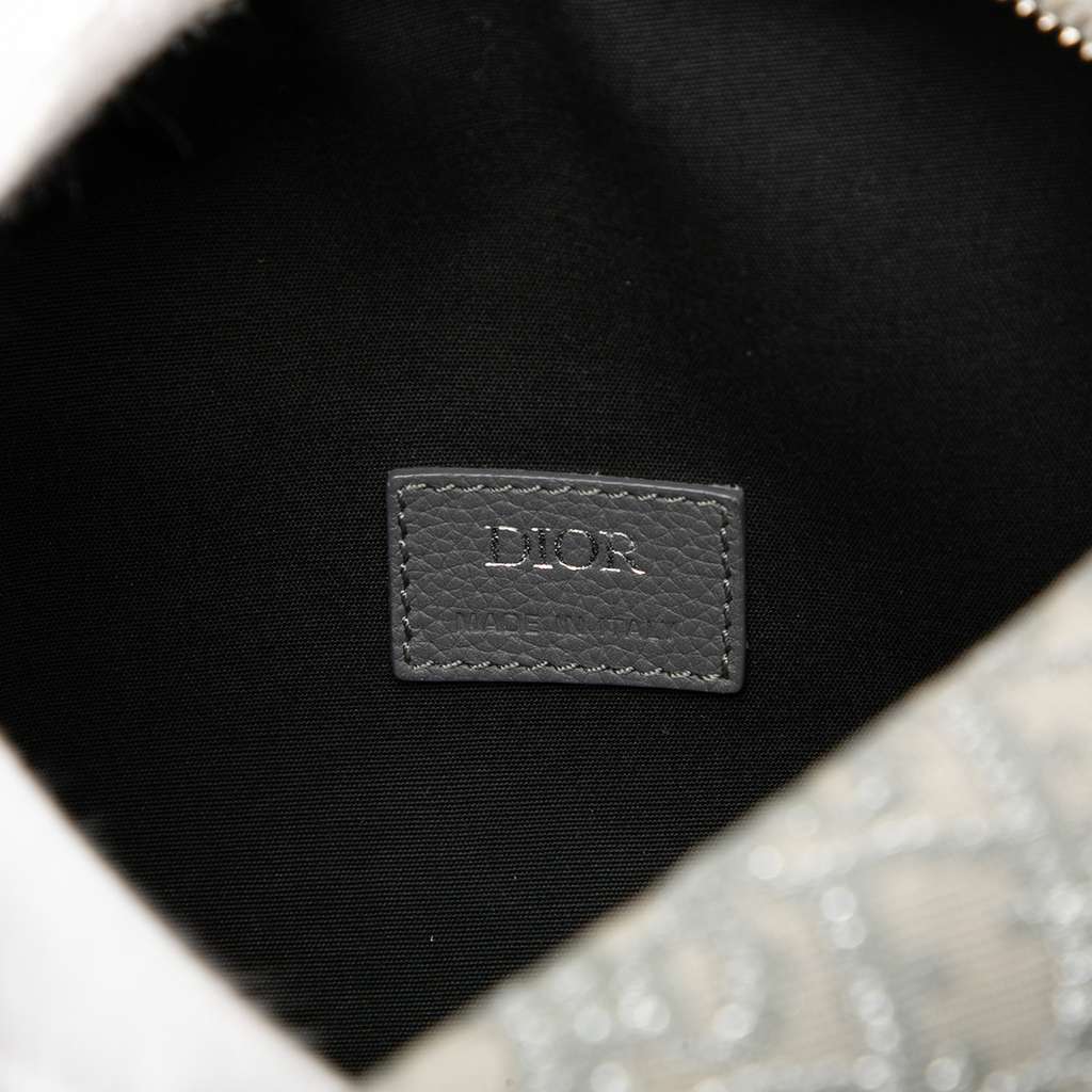 Dior Oblique Canvas Lingot 22 Bag Grey Canvas Good condition - Box View