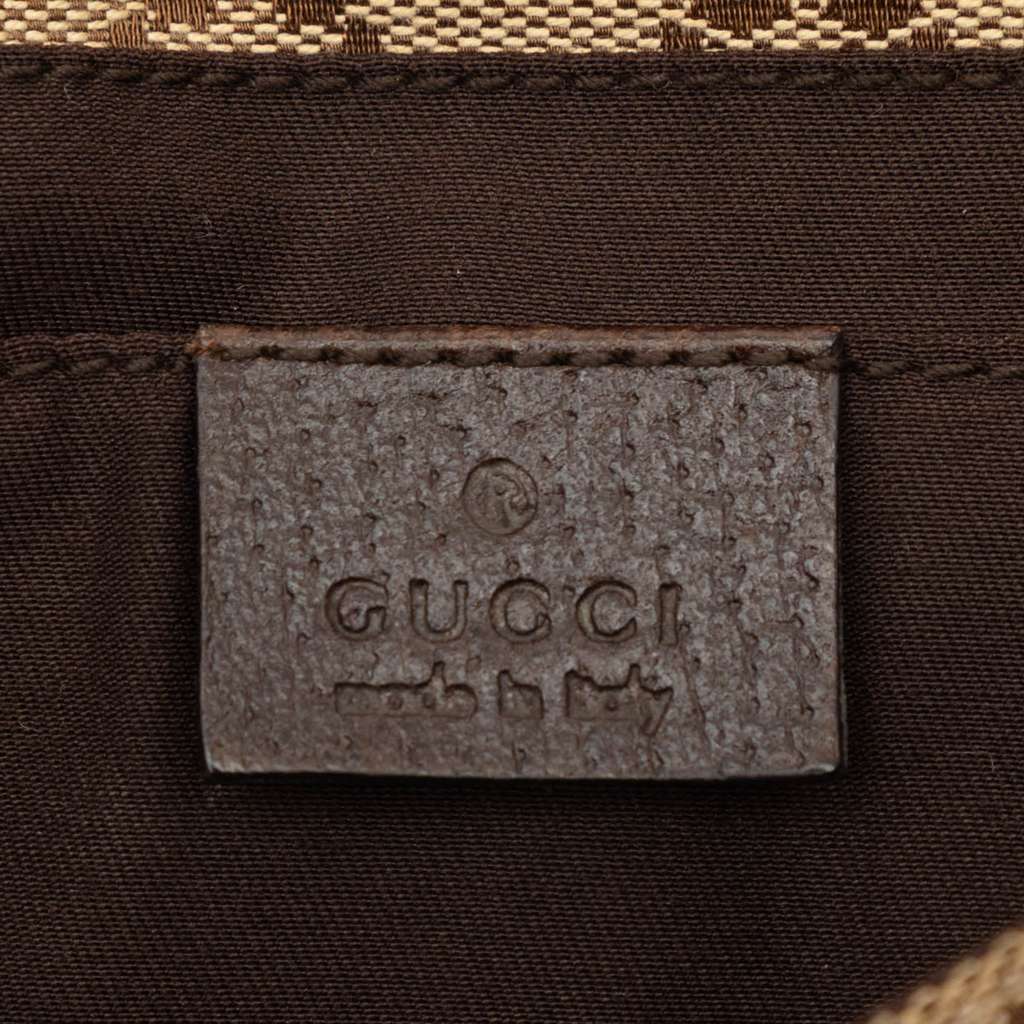 Gucci GG Canvas Web Crossbody Brown Canvas Good condition - Box View