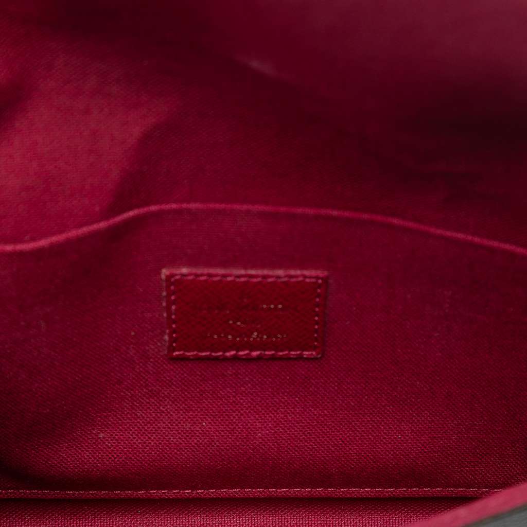 Louis Vuitton Monogram Pochette Felicie Brown Good condition - Model View