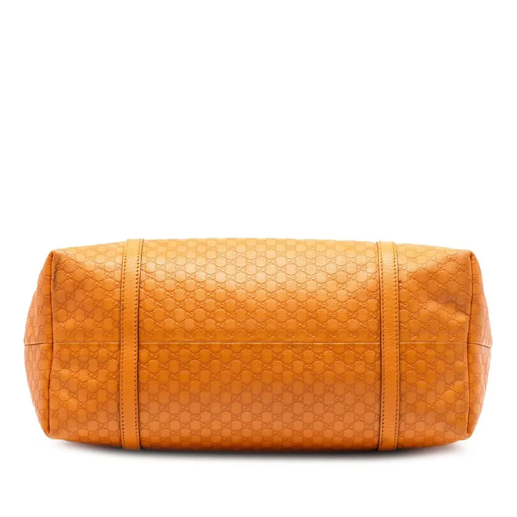 Gucci Microguccissima Nice Tote Orange Leather Very good - Inside View