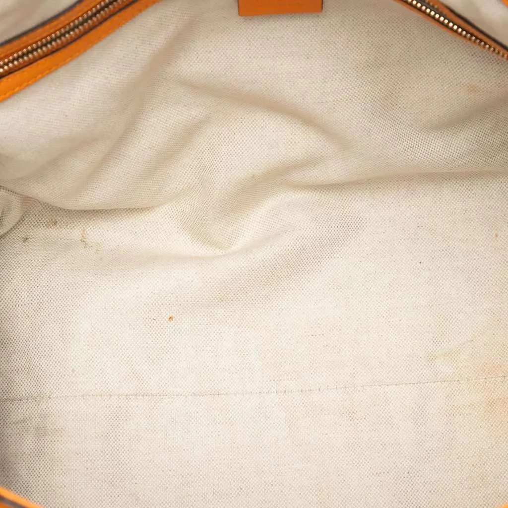 Gucci Microguccissima Nice Tote Orange Leather Very good - Model View