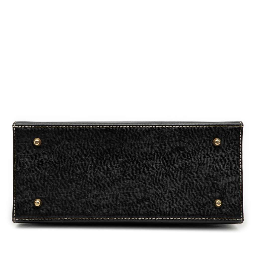 Burberry Leather Handbag Black Leather Good condition - Inside View