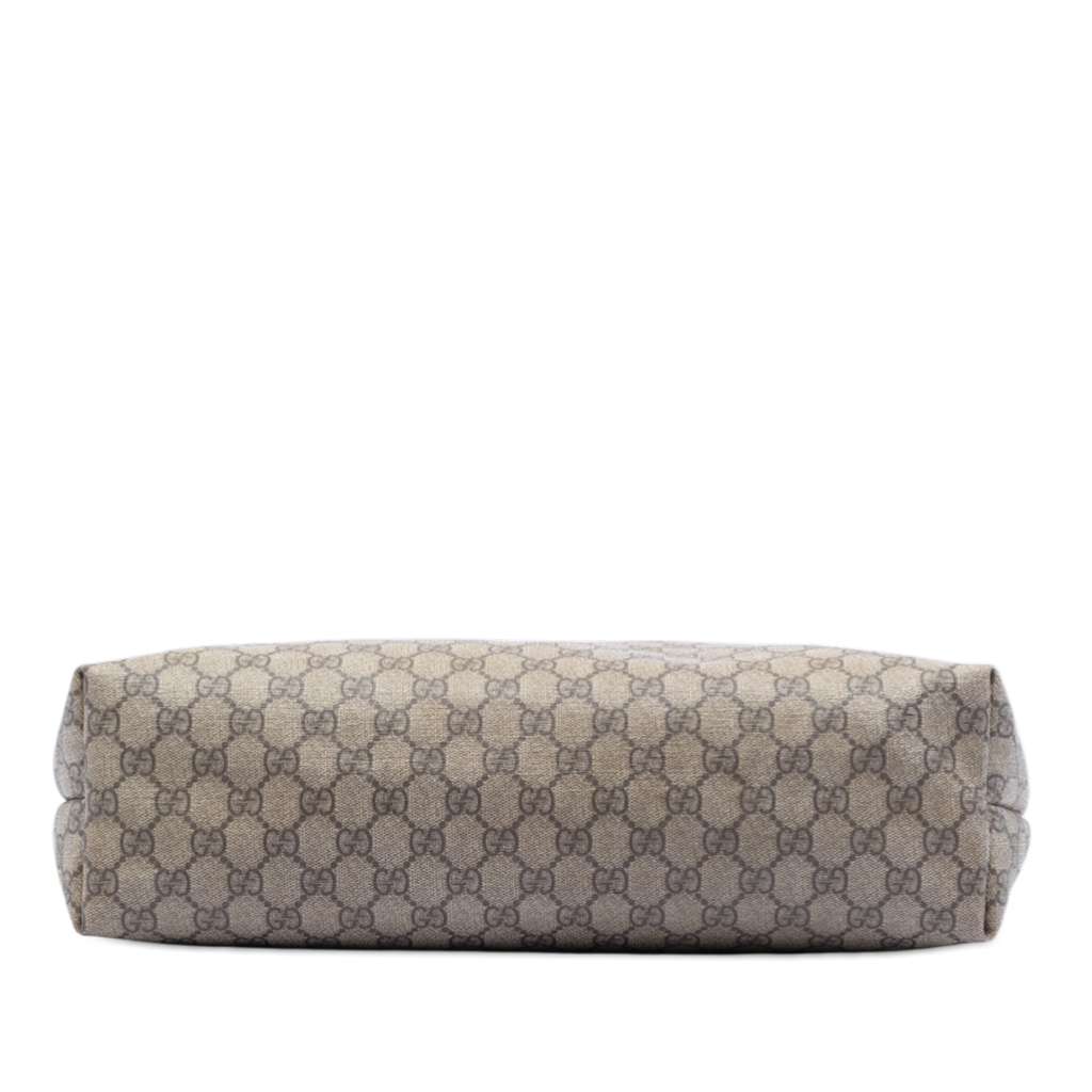 Gucci GG Supreme Web Tote Brown Canvas Good condition - Inside View