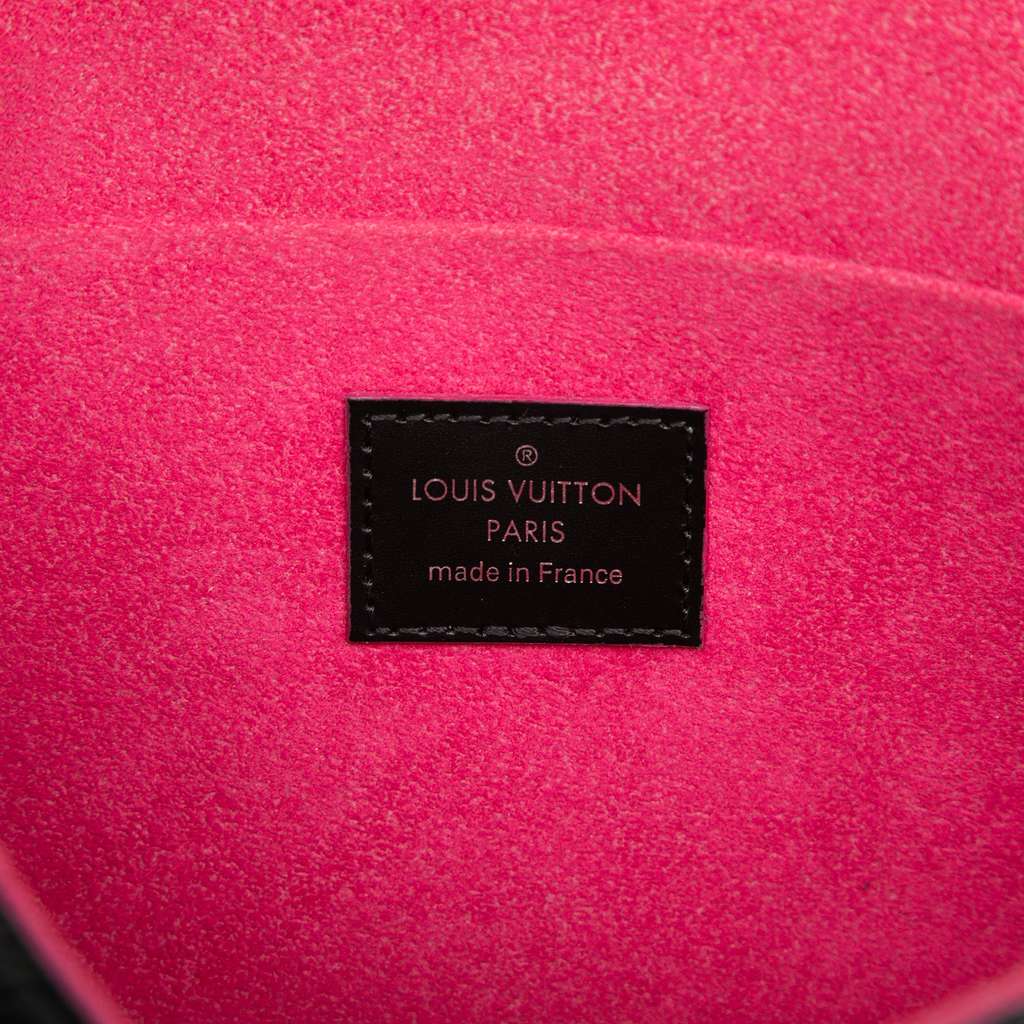 Louis Vuitton Epi Pochette Felicie Black Leather Good condition - Box View