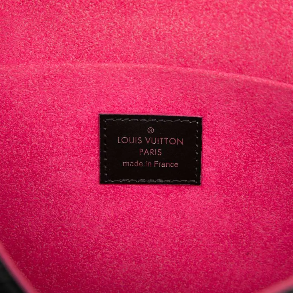Louis Vuitton Epi Pochette Felicie Black Leather Very good - Box View