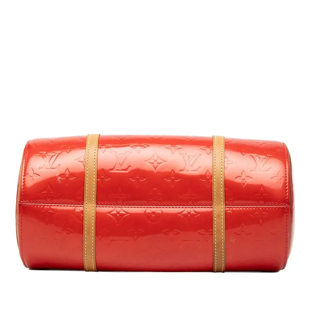 Louis Vuitton Monogram Vernis Bedford Red Leather Good - Inside View