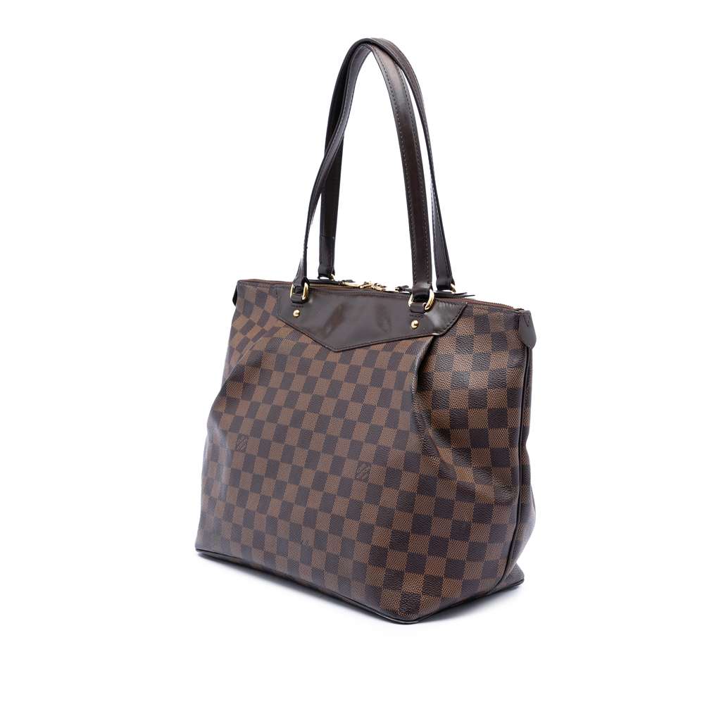 Louis Vuitton Damier Ebene Westminster GM Brown Good condition - Back View