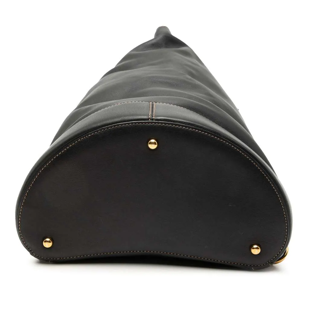 Loewe Leather Anton Sling Bag Black Leather Very good - Inside View