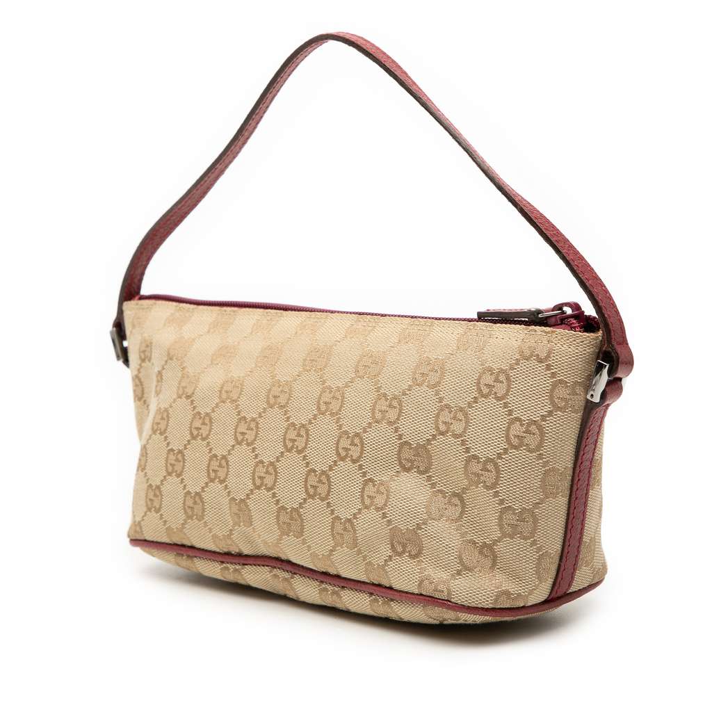 Gucci GG Canvas Boat Brown Canvas Good condition - Back View
