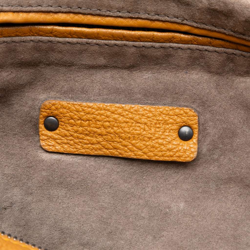 Bottega Veneta Intrecciato Trimmed Cervo Tote Brown Leather Good condition - Box View