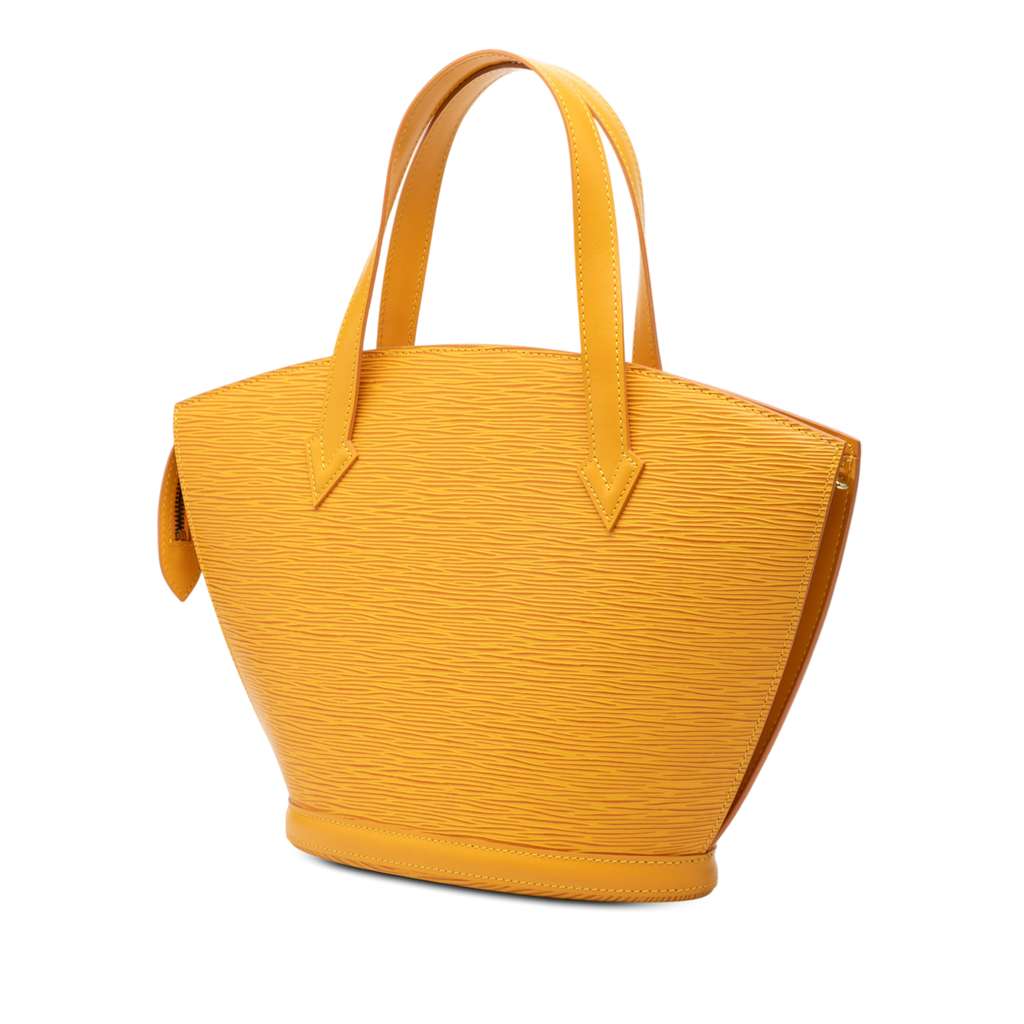 Louis Vuitton Epi Saint Jacques PM Short Strap Yellow Leather Good condition - Back View